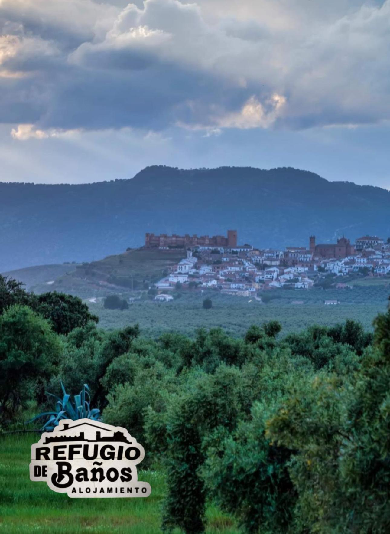 Апартаменты Refugio De Banos Баньос-де-ла-Энсина Экстерьер фото